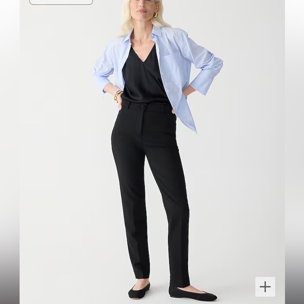 Women’s J.Crew J Crew Cameron pant in four-season stretch High Rise Black 14